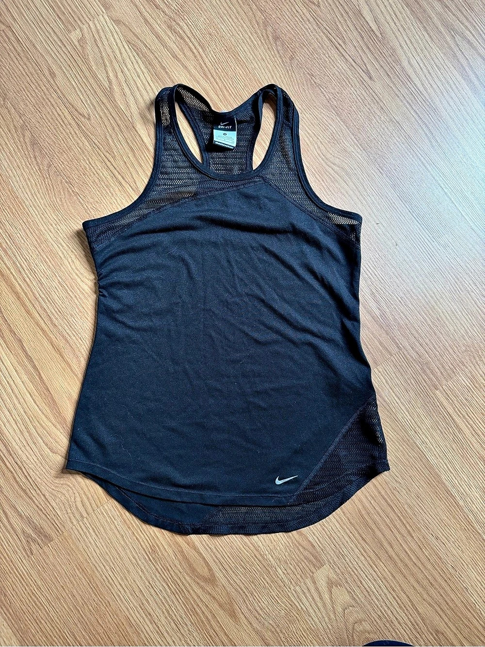 Nike Dri-FIT Relaxed Racerback Tank Top Black Small